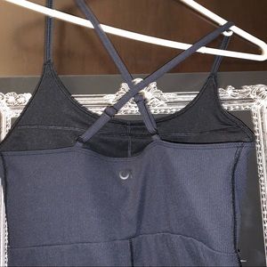 GapFit Black Tank Jumpsuit Sz S